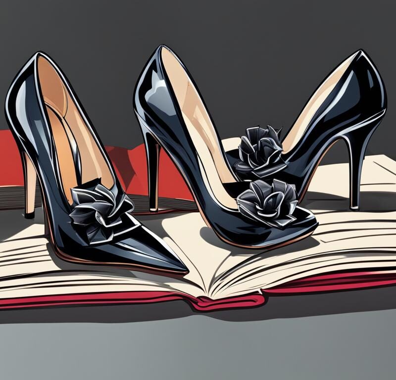 Book running in heels