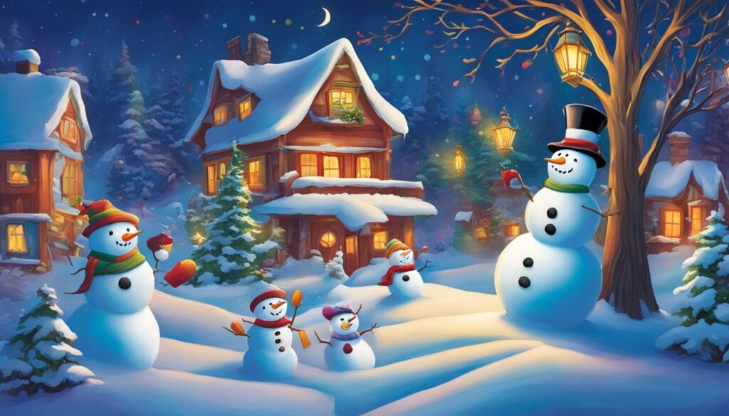 Snowmen at Night Themes