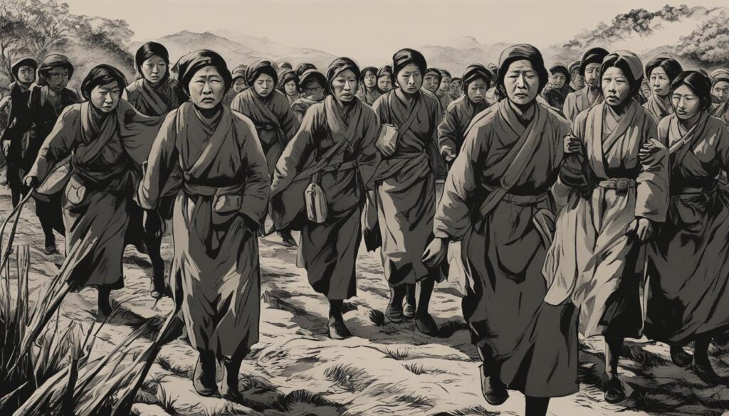 Unit 731, comfort women, Bataan Death March