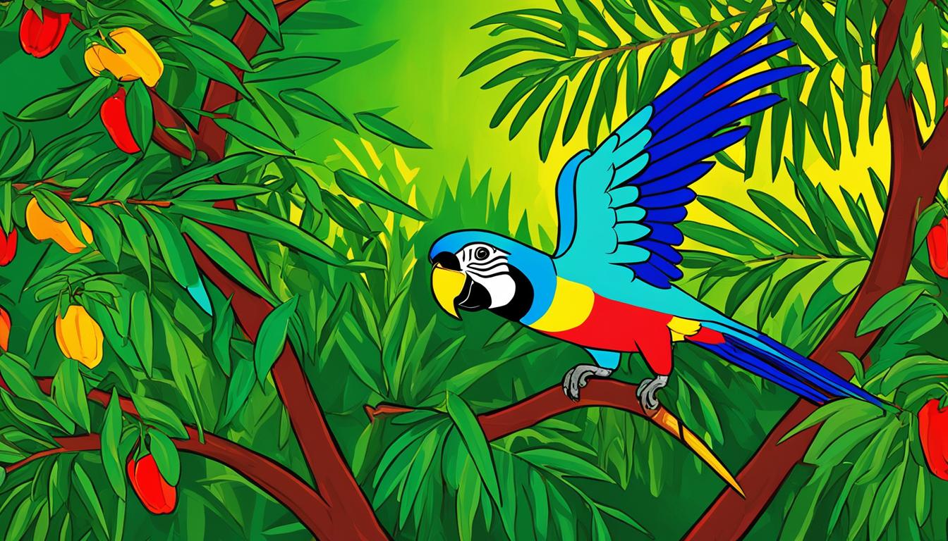 A Parrot in the Pepper Tree by Chris Stewart