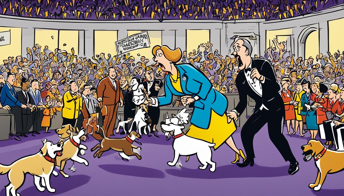 Flawed Dogs: The Shocking Raid on Westminster by Berkeley Breathed