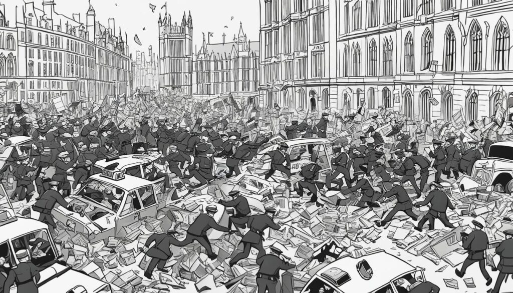 shocking raid on Westminster