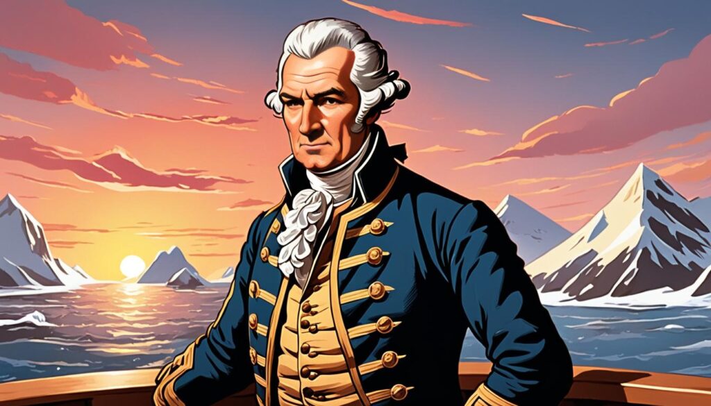 Captain James Cook's portrait