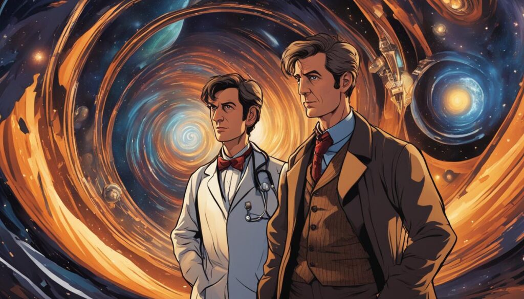 Doctor and Companion in The One Doctor