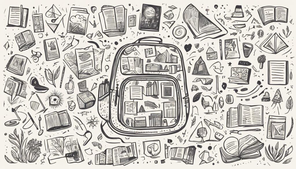 Literary Elements in Backpack