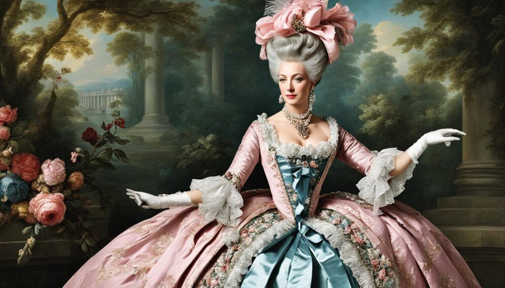 Marie Antoinette fashion influence