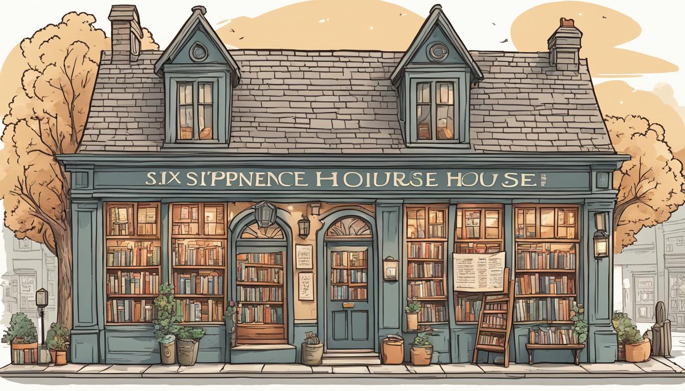 Sixpence House: Lost in a Town of Books by Paul Collins