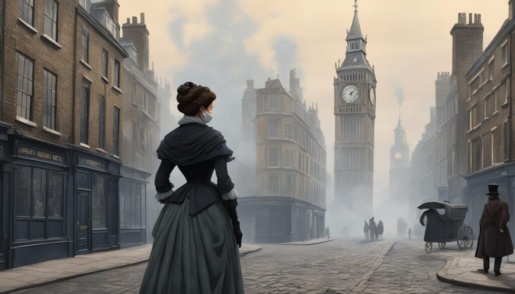 struggles of female characters in Victorian London