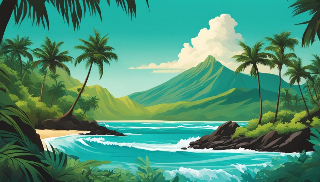 Hawaiian landscapes