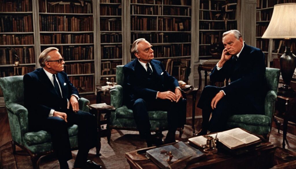 Truman Capote and Gore Vidal in conversation