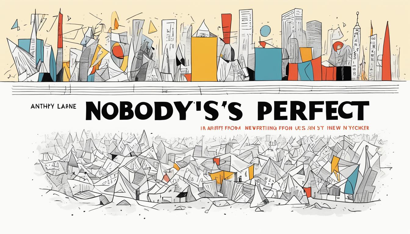 Nobody’s Perfect: Writings from The New Yorker by Anthony Lane