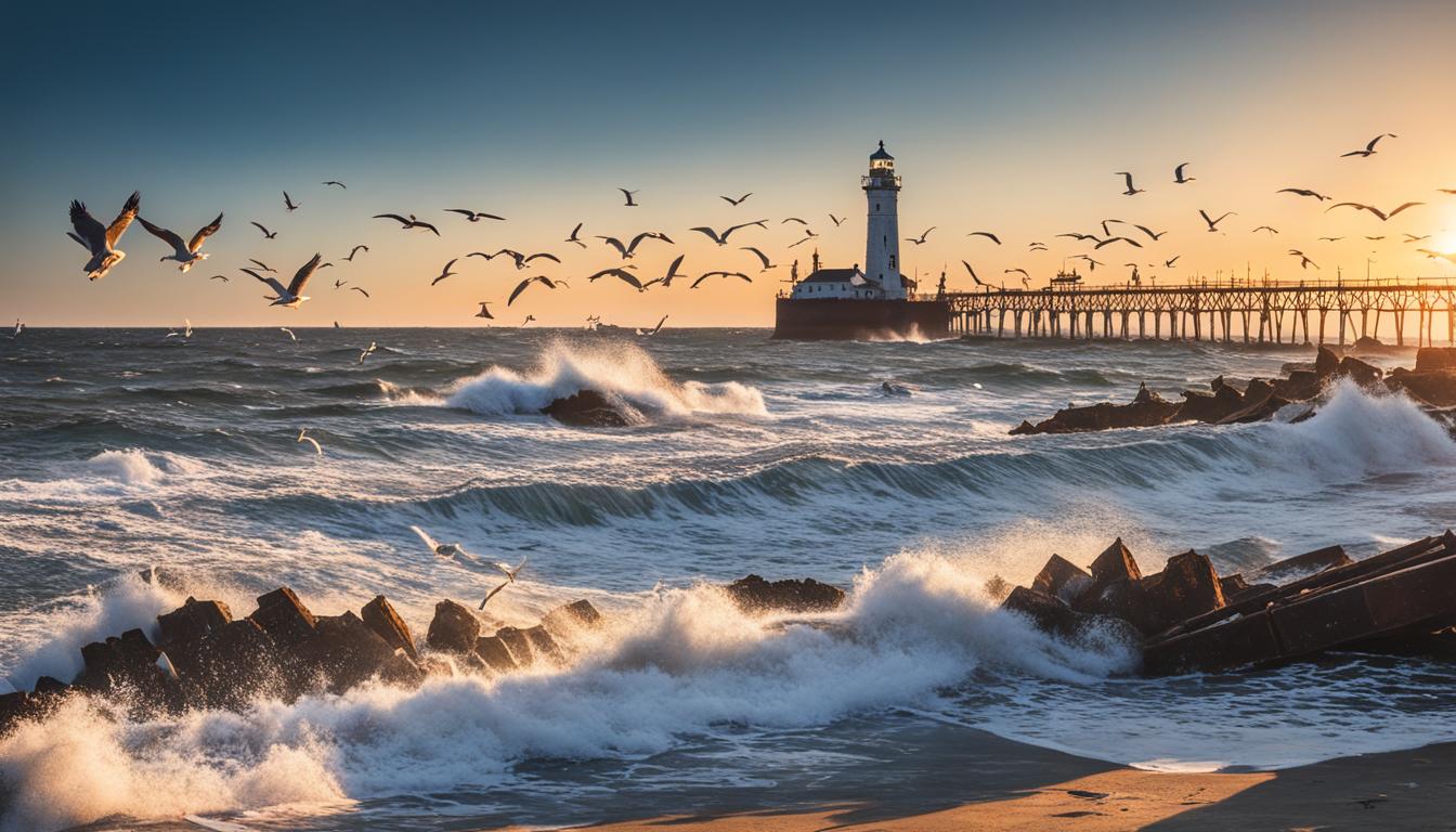 Beyond the Windswept Dunes: The Story of Maritime Muskegon by Elizabeth B. Sherman