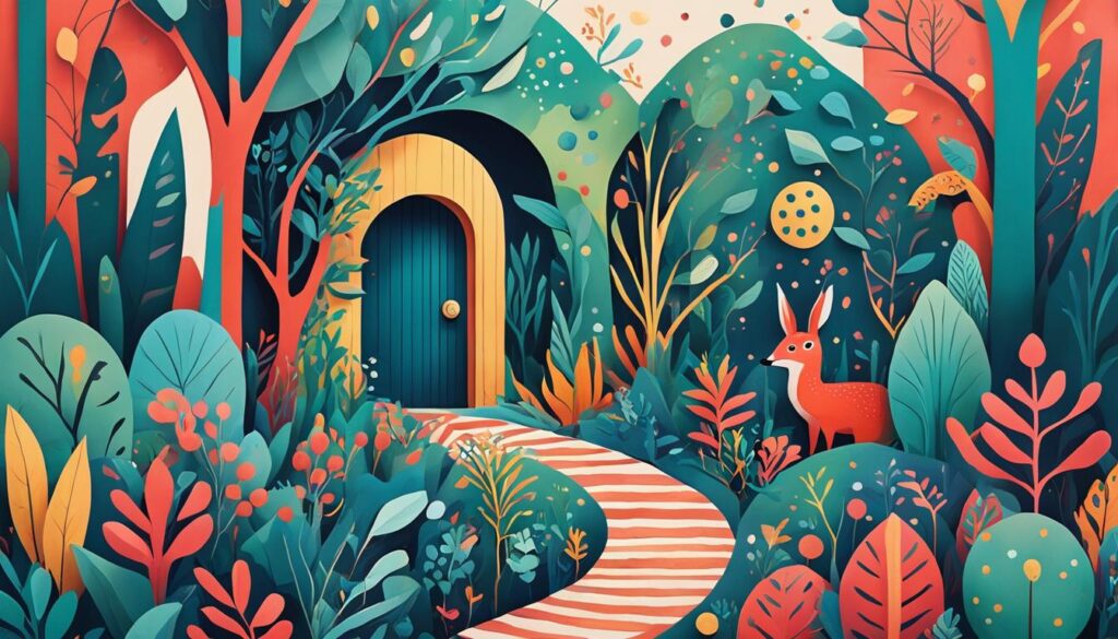 colorful and whimsical narrative