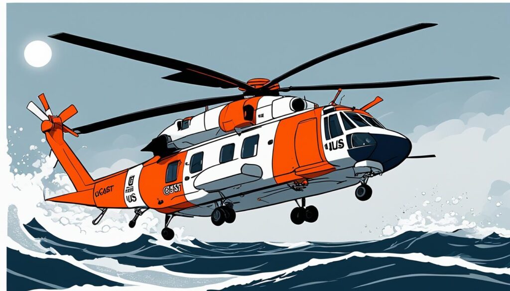 Coast Guard search efforts