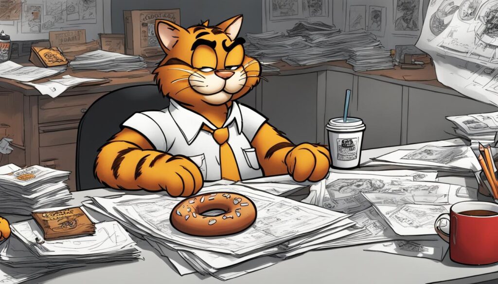 behind the scenes of Garfield