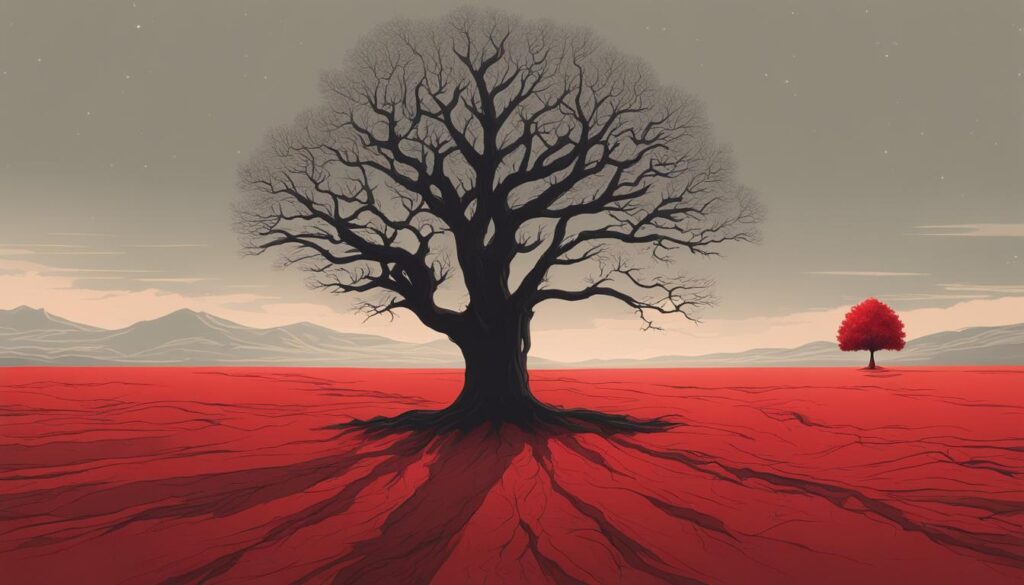 symbolism in The Red Tree